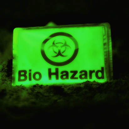 Bio hazard warning sign