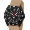 Enfocer Black Steel Silicone Band Tan 