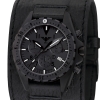Missiontimer 3 Titan Chronograph XTAC Leather Band Power-Band